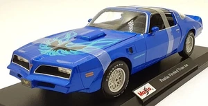 ⭐MAISTO MASSSTAB 1:18 - PONTIAC FIREBIRD TRANS AM BLUE DIECAST MODELLAUTO ⭐ - Bild 1 von 6