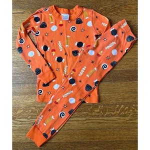 Hanna Andersson Halloween Treat Long John Pajamas Size 5 - Picture 1 of 9