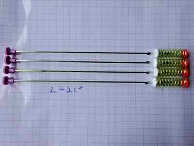 OEM Washer Suspension Rod Set for Samsung WA50R5200AV WA50R5200AW WA50R5400AV - Image 1 of 4