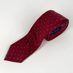 Briar Handed Fashion Men’s Red Paisley Neck Tie - Bild 1 von 6