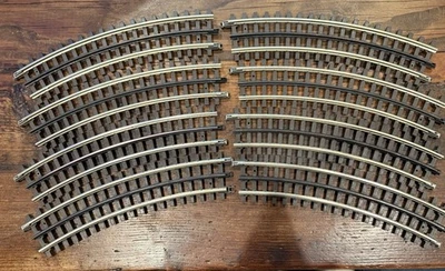 8 SECTIONS ATLAS O #6066 O-36 CURVETRACK - Image 1 of 4