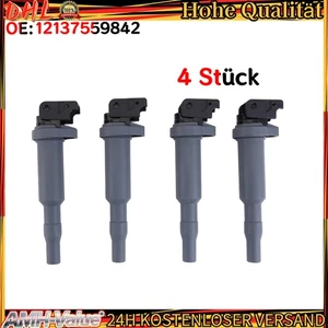 4x DELPHI Zündspule Zündkerze für BMW 1er E81-88 3er E90-93 E60 E61 N43 N46 - Bild 1 von 8