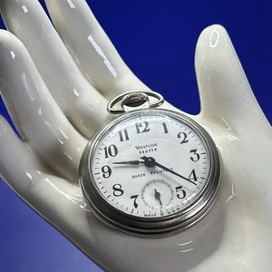 Westclox "Scotty" pocket watch vintage USA works! - Picture 1 of 4