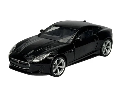 TAYUMO JAGUAR F-TYPE BLACK 1:32 DIE CAST METAL MODEL NEW IN BOX 32110021 - Image 1 of 4