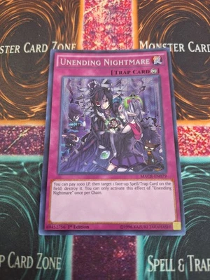 Yu-Gi-Oh! Unending Nightmare MACR-EN079 Secret Rare 1st Edition Near Mint - Image 1 of 4