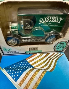 Ertl 1912 Ford Agway Open Cab Bank Die Cast Metal - NEW IN BOX - MADE IN 1992 - Bild 1 von 4
