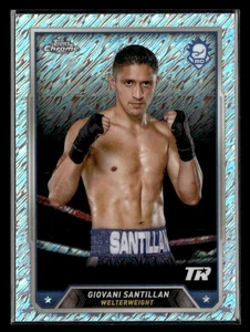 2024 Topps Chrome #21 Giovani Santillan Shimmer Refractor - Picture 1 of 2