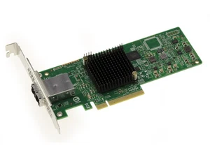 Tarjeta Controladora Pcie 3.0 SAS + SATA - 12GB-8 Puertos Externos - OEM 9300-8e - Imagen 1 de 4