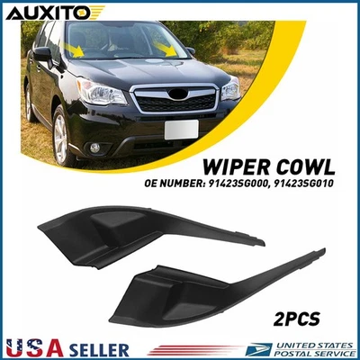 OE Fit 91423SG000 & 91423SG010 Cowl Grille Panel For 2014-2018 Subaru Forester - Image 1 of 4