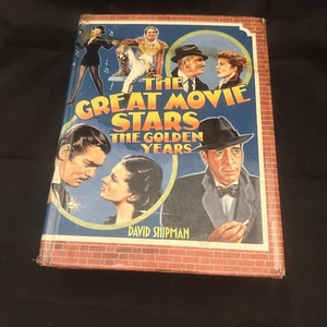 The Great Movie Stars Of The Golden Years By David Shipman H/C 1973 FC - Picture 1 of 12