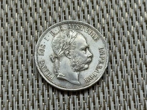 Gulden 1875 Franz Josef  Silber  -  W/25/1248 - Picture 1 of 2