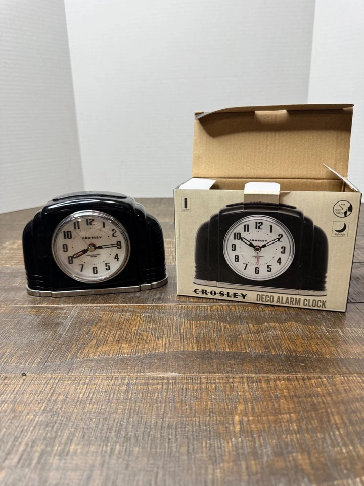 Reloj despertador Crosley Art Deco nuevo Foto 1 de 4