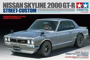 Tamiya 24335 Nissan Skyline 2000 GT-R Street Custom 1:24 Scale Car Model Kit - Picture 1 of 1