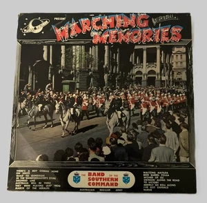 Band Of The Southern Command 10" c1956 PL011 PLANET RECORDS Marching Memories - Picture 1 of 4