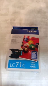 Genuine Brother LC71C Cyan Inkjet Cartridge - Picture 1 of 2