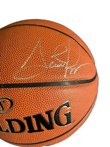 Scottie Pippen and Toni Kukoc Dual Autographed Spalding Basketball with JSA - Picture 1 of 3
