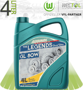 1 x 4 Liter (4L) Addinol Legends GL 80 W Getriebeöl Oldtimer Classic API - 3 