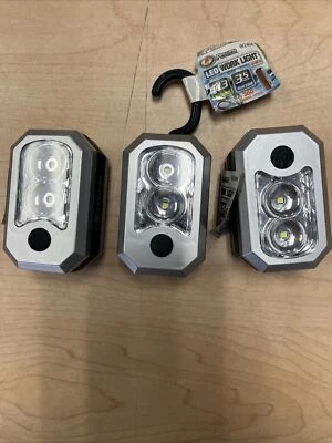 Performance Tool W2464 123 Lumen Compact LED Work Light With Hook SET OF 3 - Image 1 of 2