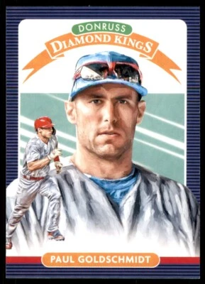 2020 Panini Donruss #25 Paul Goldschmidt - Image 1 of 4