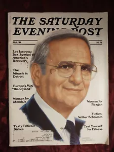 Saturday Evening POST Magazine October 1984 LEE IACOCCA Miskito Refugees - Picture 1 of 1