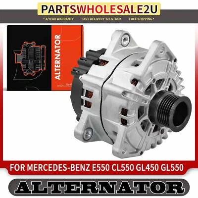 Alternator for Mercedes-Benz	CL550 CLS550 E550 GL450 GL550 ML550 S550 SL550 180A - Image 1 of 4