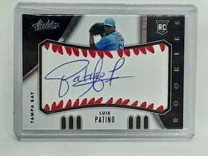 Luis Patino 2021 Panini Absolute Baseball - RED AUTO (70/99) - Tampa Bay Rays - Bild 1 von 2