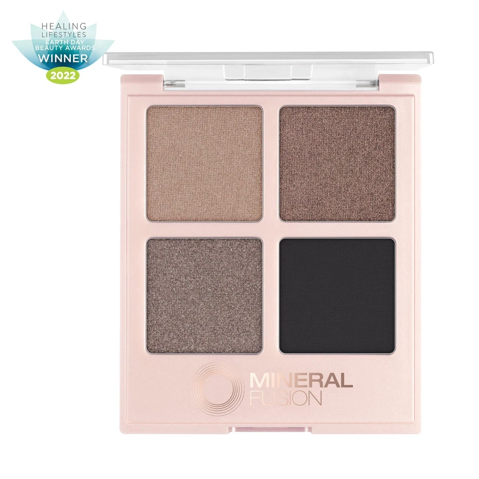 Mineral Fusion Refillable Eyeshadow Palette (4 Shades ROCK SHOW ) 0.25oz-