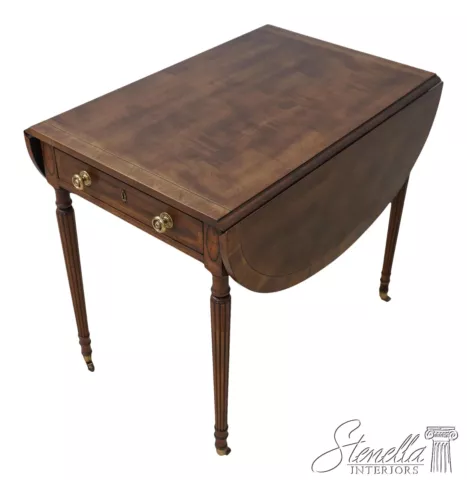 F60806EC: HENREDON Aston Court Mahogany Pembroke Table Cover