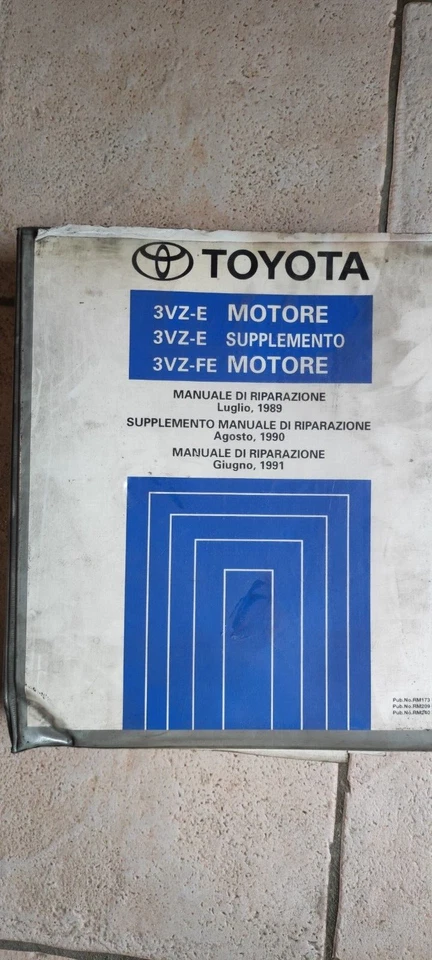 Toyota Manuale installazione Motore 3VZ-E 3VZ-FE 1989 1990 1991 - Immagine 1 di 1