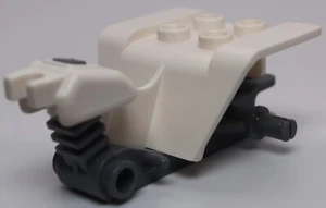 Lego 4x Tricycle Body White with Dark Bluish Gray Chassis - Picture 1 of 2