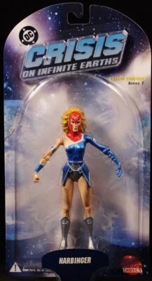 Boneco DC Direct Harbinger Crisis On Infinite Earths série 1 (estado perfeito no cartão) - Imagem 1 de 2