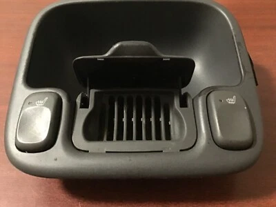 🇸🇪VOLVO (98-04) C70 S70 V70 XC70 OEM MOLDURA DE INTERRUPTOR DE ASSENTO AQUECIDO + INTERRUPTORES 9158075 - Imagem 1 de 4