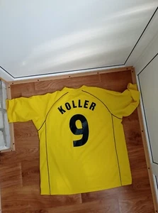 BORUSSIA DORTMUND 2003 2004 HOME FOOTBALL SHIRT SOCCER JERSEY GOOOL #9 KOLLER - Picture 1 of 13