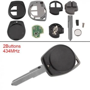 Keyless Remote Key Fob ID46 Chip Fit for SUZUKI SWIFT SX4 alto VITARA IGNIS - Picture 1 of 7