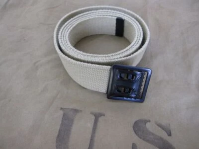 FERROMIL Vintage US Army Hosengürtel EM Open Face WWII f. Uniform Feldhose Combat Trouser