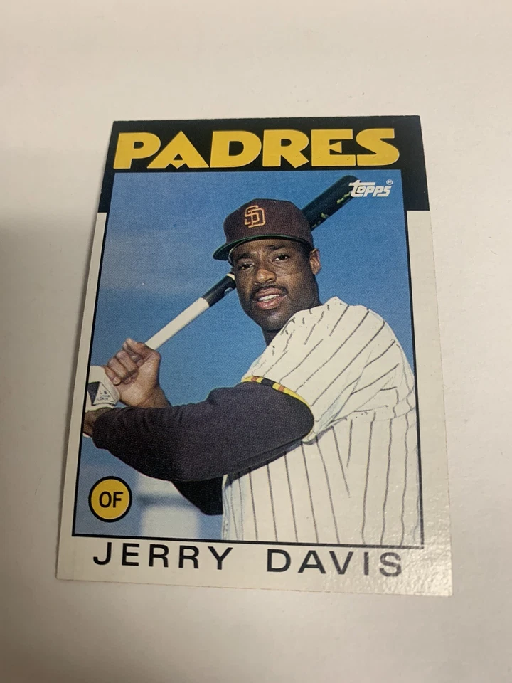 1986 Topps San Diego Padres Jerry Davis - Image 1 of 1