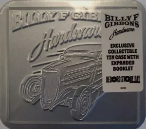 Billy F Gibbons HARDWARE Expanded Deluxe RSD 2022 Tin Case Edition NEW CD - Picture 1 of 1