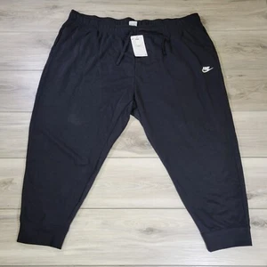 Nike Joggers Women's 3X Plus Size Black Sportswear Club Fleece New - Picture 1 of 7
