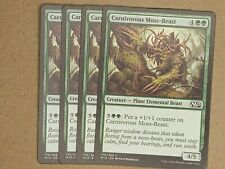 MTG Card - 4 x Carnivorous Moss-Beast - Magic 2015 M15 - Common - NM