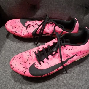 Nike Women's Zoom Rival S 9 Pink Blast Track Spikes - Picture 1 of 3