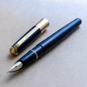 Pluma Estilográfica Pilot Super 200 Años 80 Oro 14K Plumín De Colección - Imagen 1 de 6