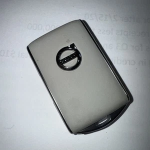 GRAY LEATHER OEM 4 Btn 2016-2022 Volvo Smart Key Remote HUF8423 YGOHUF8423 - Picture 1 of 18