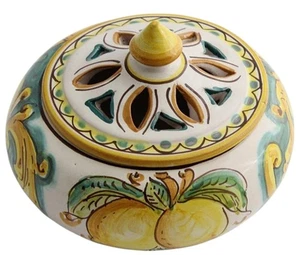 Small Ceramic Candy Dish Lemon Decoration Art 2 - Picture 1 of 1