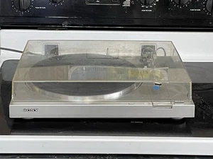 Vintage Sony PS-LX2 Direct Drive Quartz Lock Semi-auto Turntable Japan NO STYLUS - Picture 1 of 17