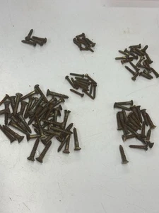 Antique Screw Assorted Lot from Door Hardware Renovation Rescue Salvage SEE PICS - Picture 1 of 23