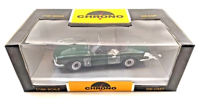 Chrono 1:18 Triumph Spitfire Convertible 1970 Green Diecast H1041 Limited Ed NEW - Image 1 of 4