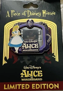 Pezzo di film Disney Walt Disney's Alice nel Paese delle Meraviglie Scena Cappellaio Matto LE Spilla - Foto 1 di 2