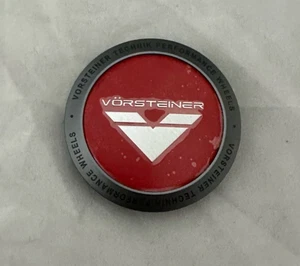 VORSTEINER 1110K64 Silver Wheel Center Cap 1110K64-T4+BP+WSS-31 with O-Ring - Picture 1 of 2