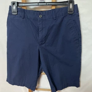 Ralph Lauren Polo Shorts Youth 16 Navy Blue Chino Casual Pockets 100% Cotton - Picture 1 of 3