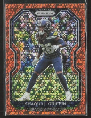 Shaquill Griffin 2020 Panini Prizm #298 Prizm Disco Seattle Seahawks - Image 1 of 2